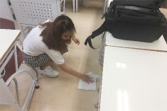 Class exchange events and general cleaning
